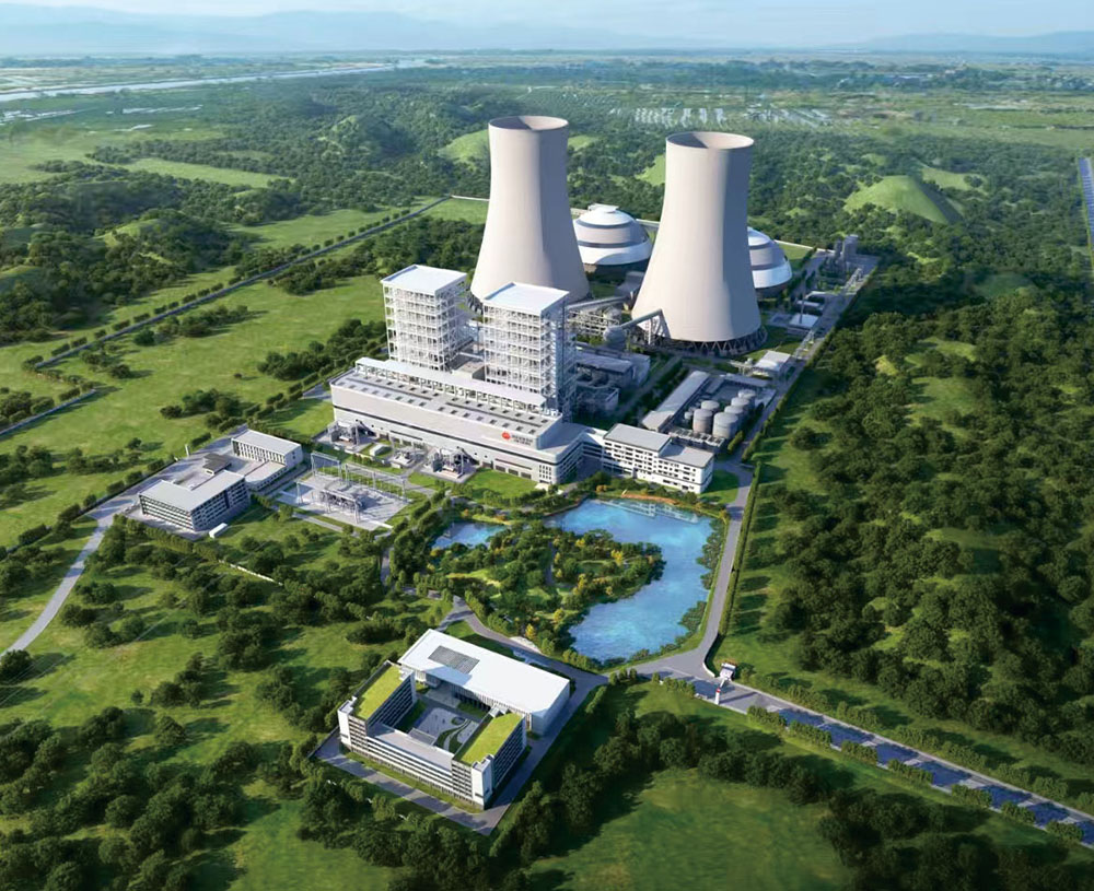 国能湖南岳阳电厂2x1000MW新建工程